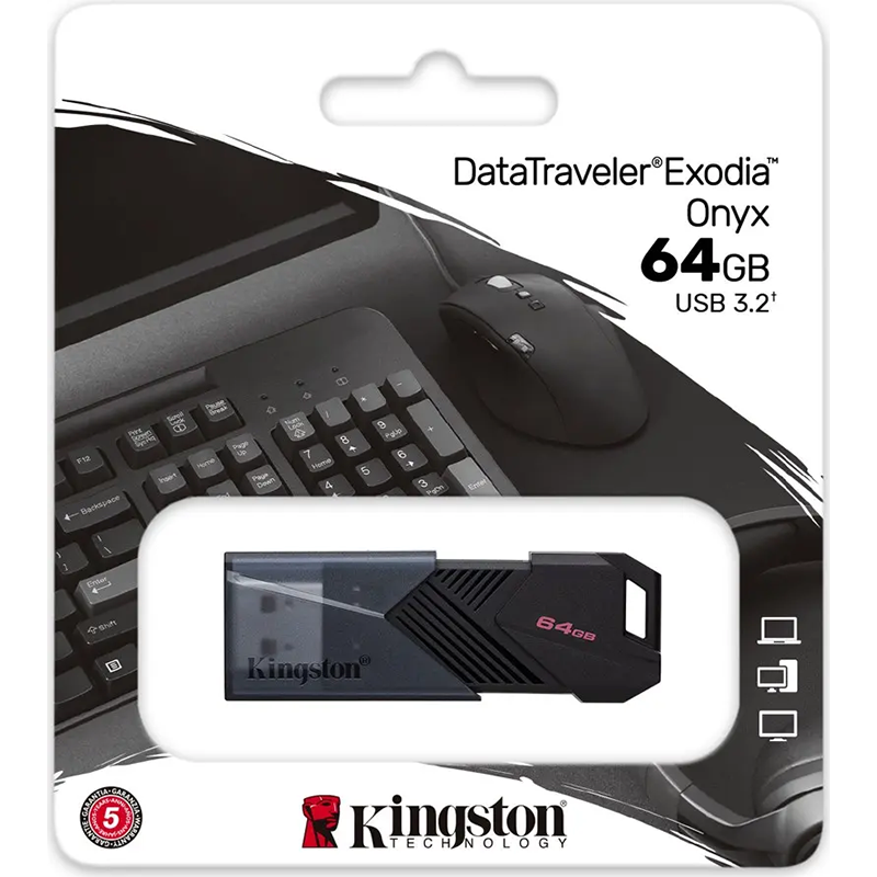 Kingston DataTraveler Exodia Onyx 64GB (DTXON/64GB)