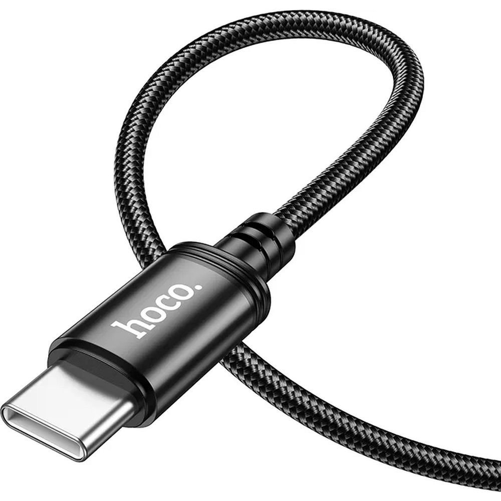 Hoco X89 cable Type C to Type C 3A 60W 1 m black