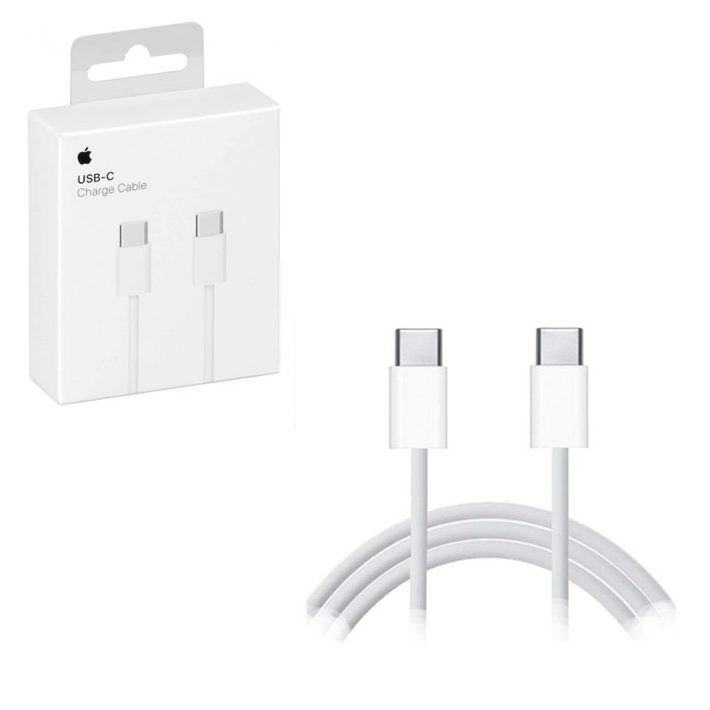 Apple USB 2.0 Cable USB-C male - USB-C 20W Λευκό 1m (MUF72ZM/A)