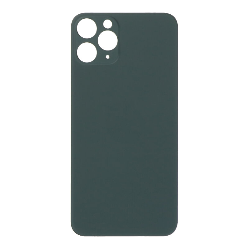 Apple iPhone 11 Pro - Battery Door with Adhesive Large Hole Version Green With Logo OEM