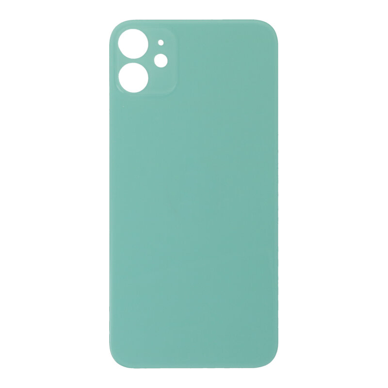 Apple iPhone 11 - Battery Door with Adhesive Large Hole Version Green With Logo OEM