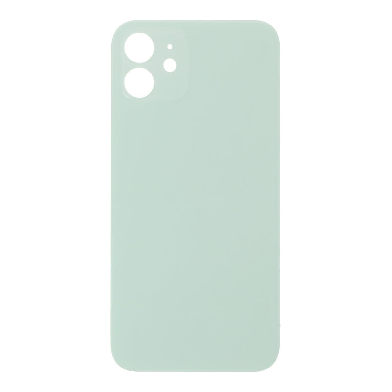 Apple iPhone 12 - Battery Door with Adhesive Large Hole Green With Logo OEM