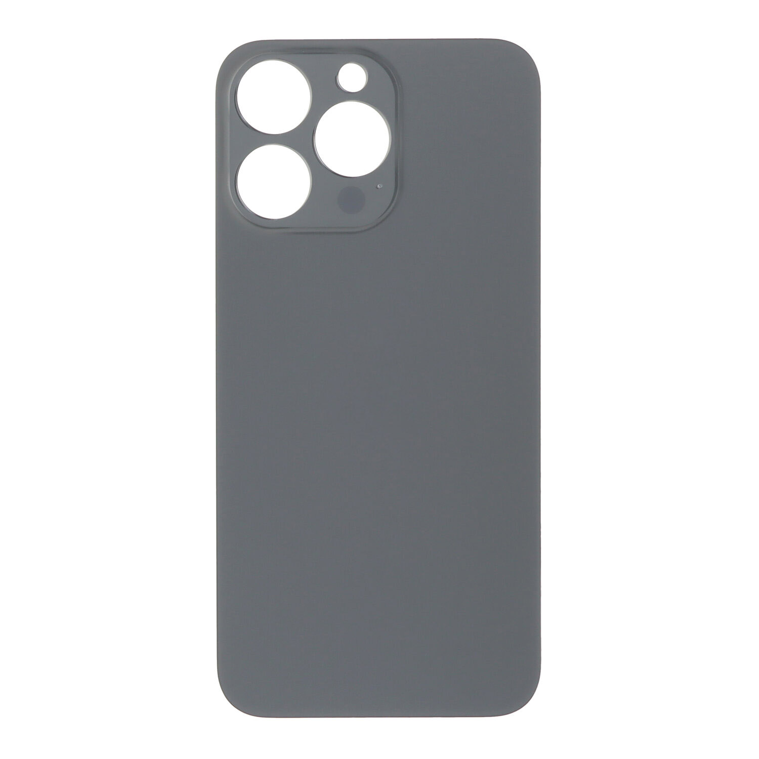 Apple iPhone 13 Pro - Battery Door with Adhesive Large Hole Black With Logo OEM