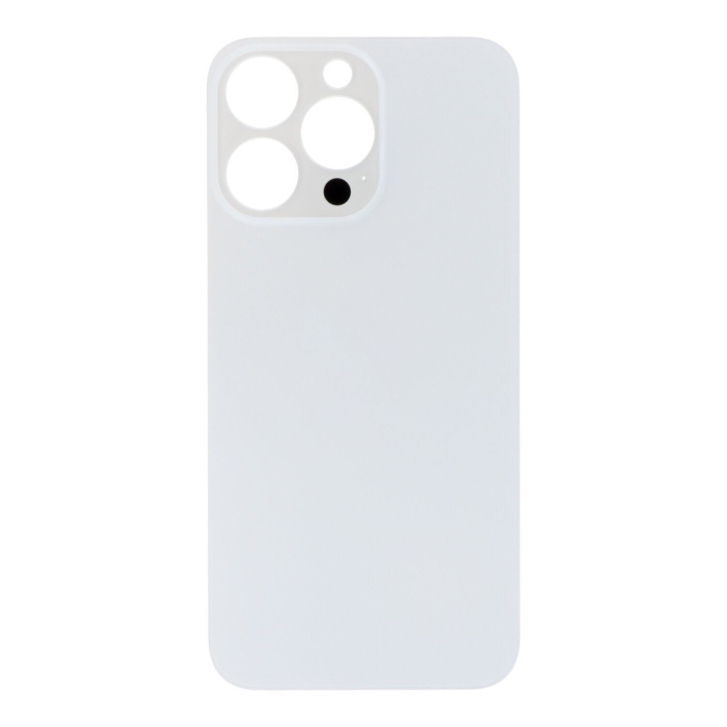 Apple iPhone 13 Pro - Battery Door with Adhesive Large Hole White With Logo OEM