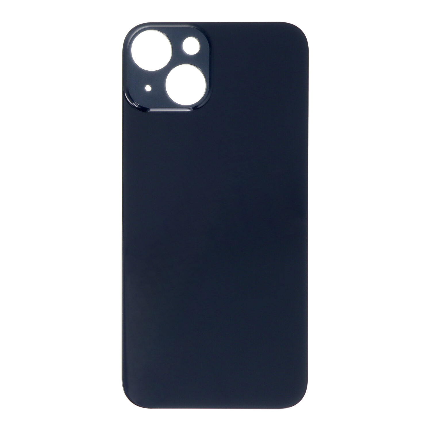 Apple iPhone 14 - Battery Door with Adhesive Large Hole Black With Logo OEM