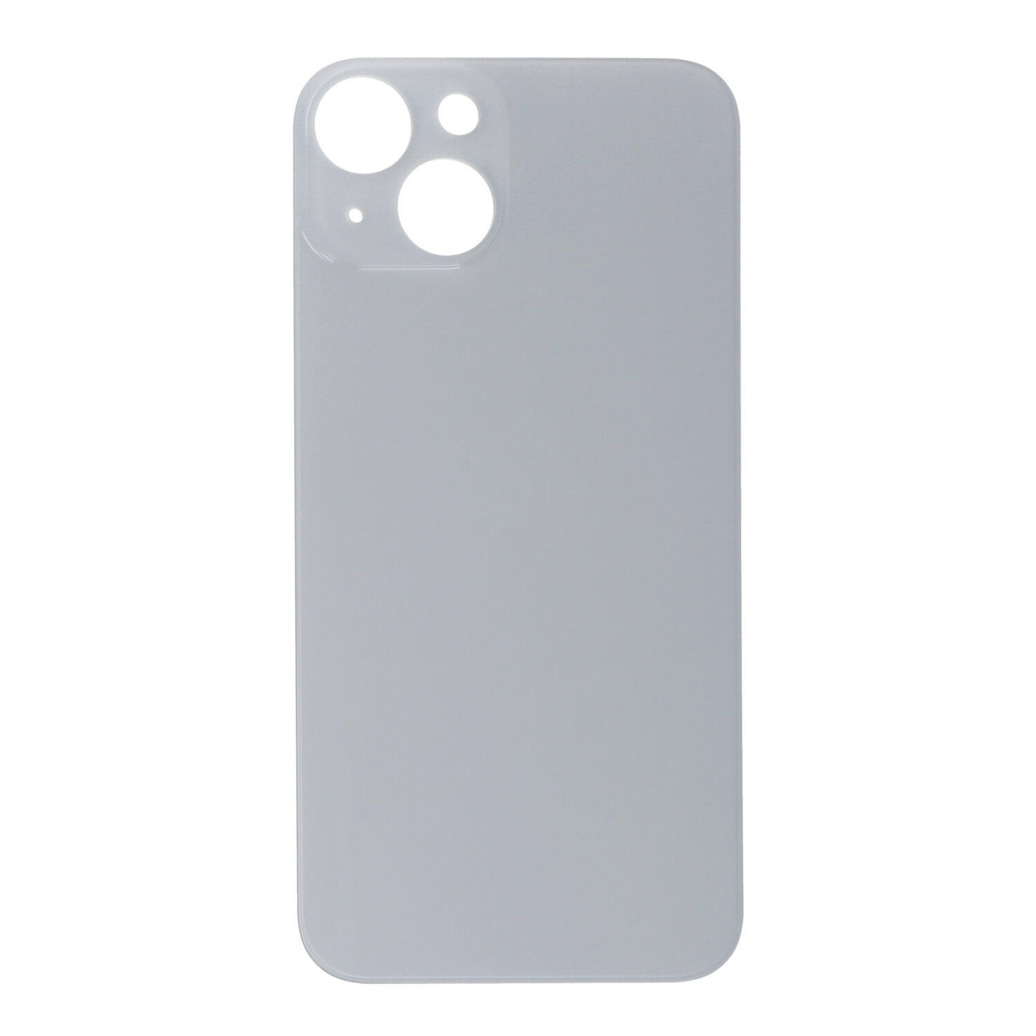 Apple iPhone 14 - Battery Door with Adhesive Large Hole White With Logo OEM