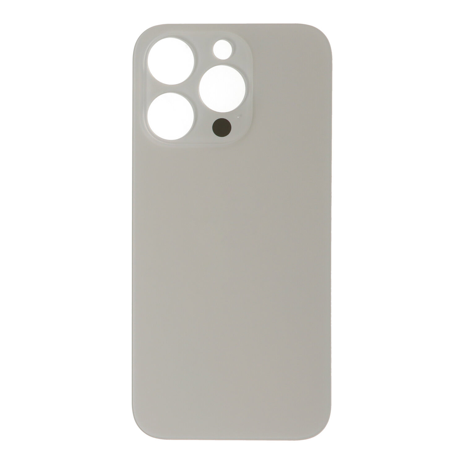 Apple iPhone 14 Pro - Battery Door with Adhesive Large Hole Gold With Logo OEM