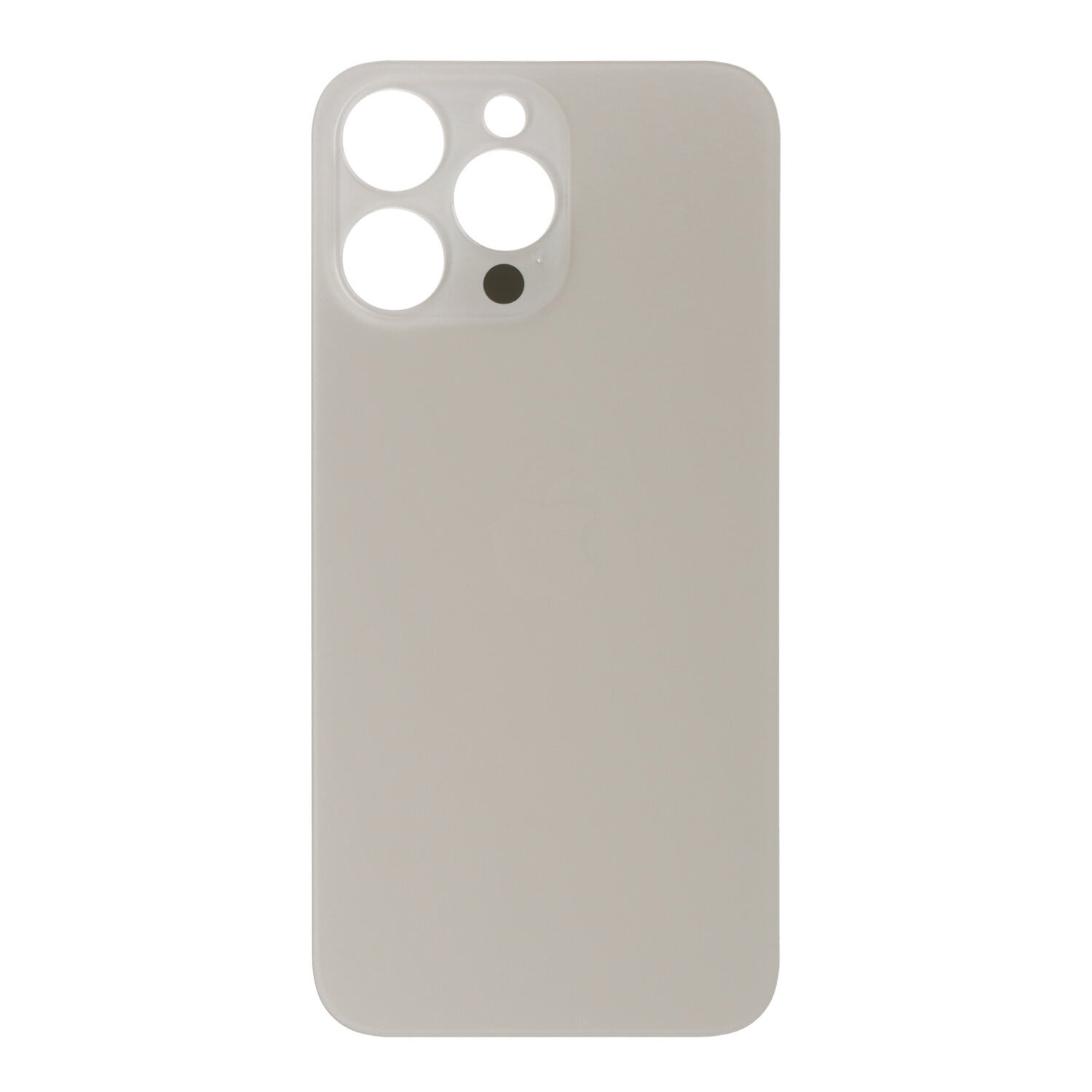 Apple iPhone 14 Pro Max - Battery Door with Adhesive Large Hole Gold With Logo OEM