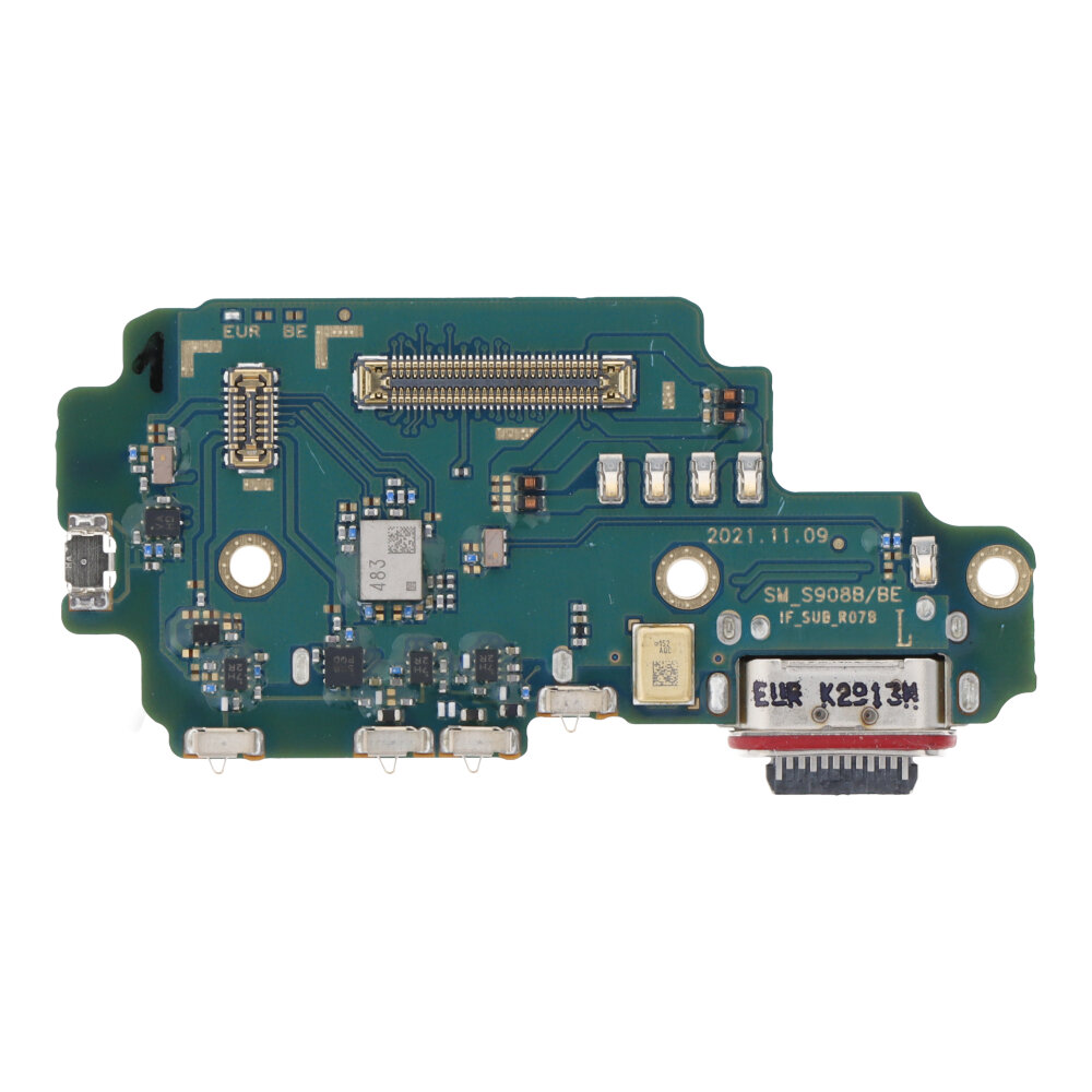 Charging Port Board for Samsung Galaxy S22 Ultra 5G S908B European Version OEM