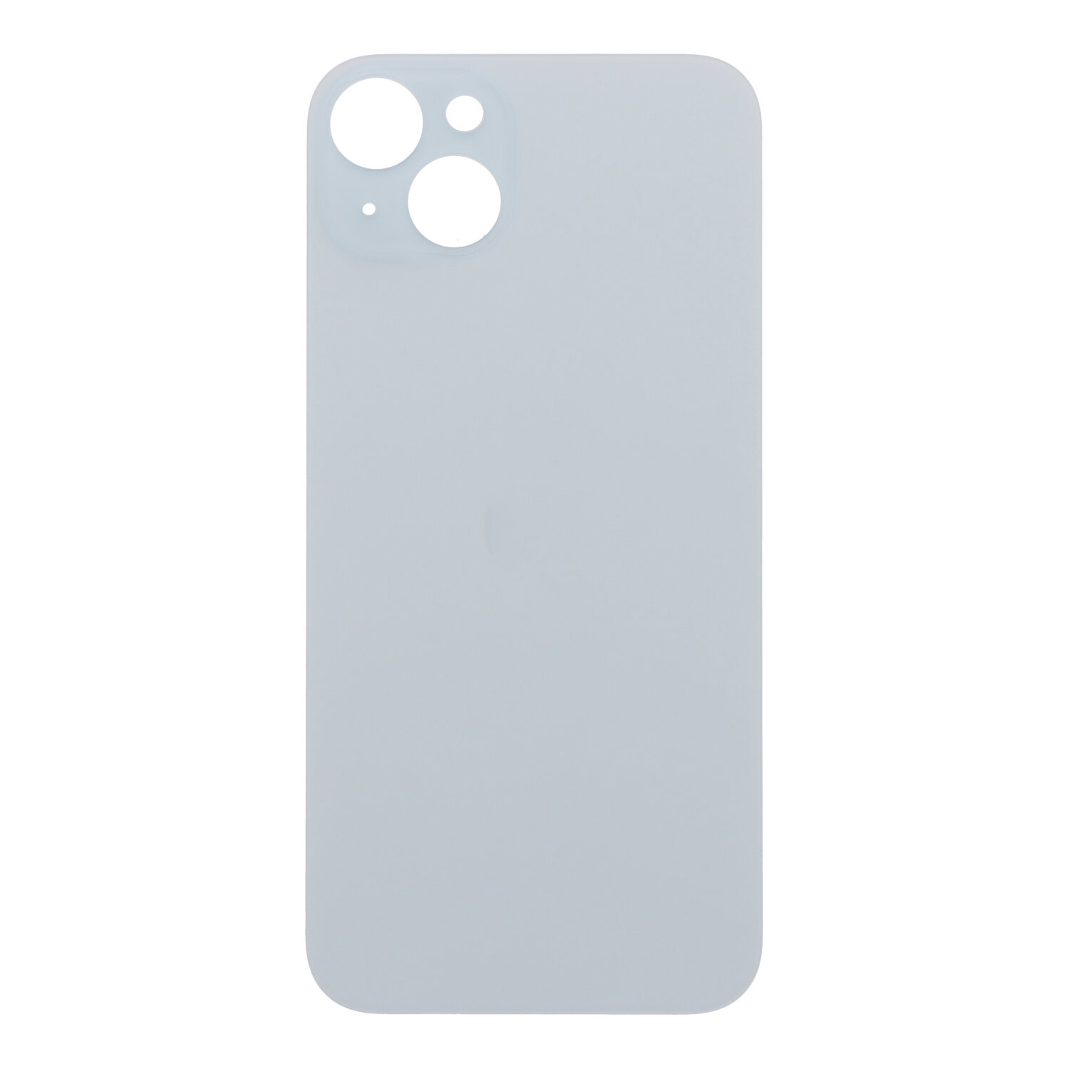 Apple iPhone 15 Plus - Battery Door with Adhesive Large Hole Blue With Logo OEM