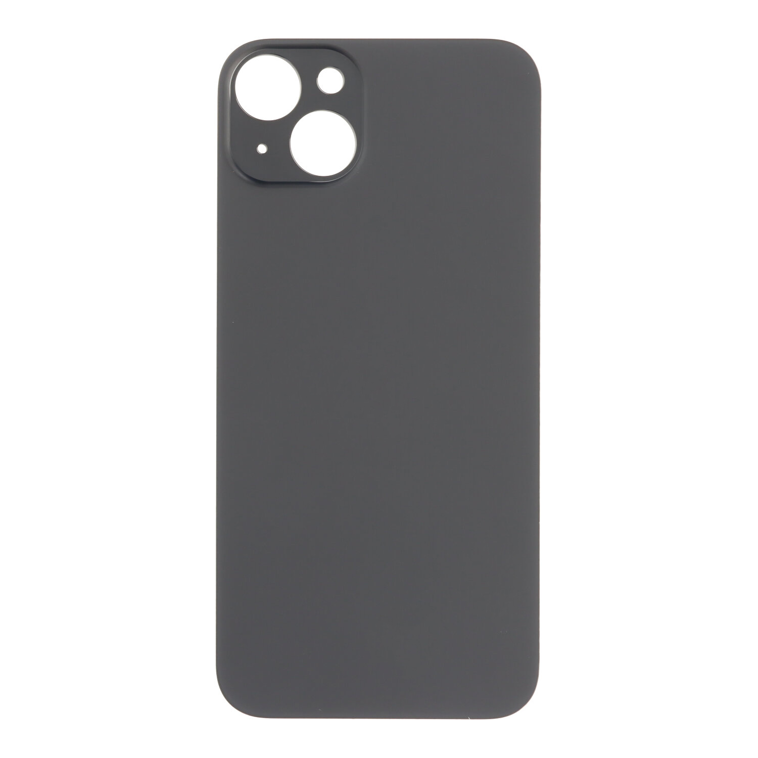Apple iPhone 15 Plus - Battery Door with Adhesive Large Hole Black With Logo OEM