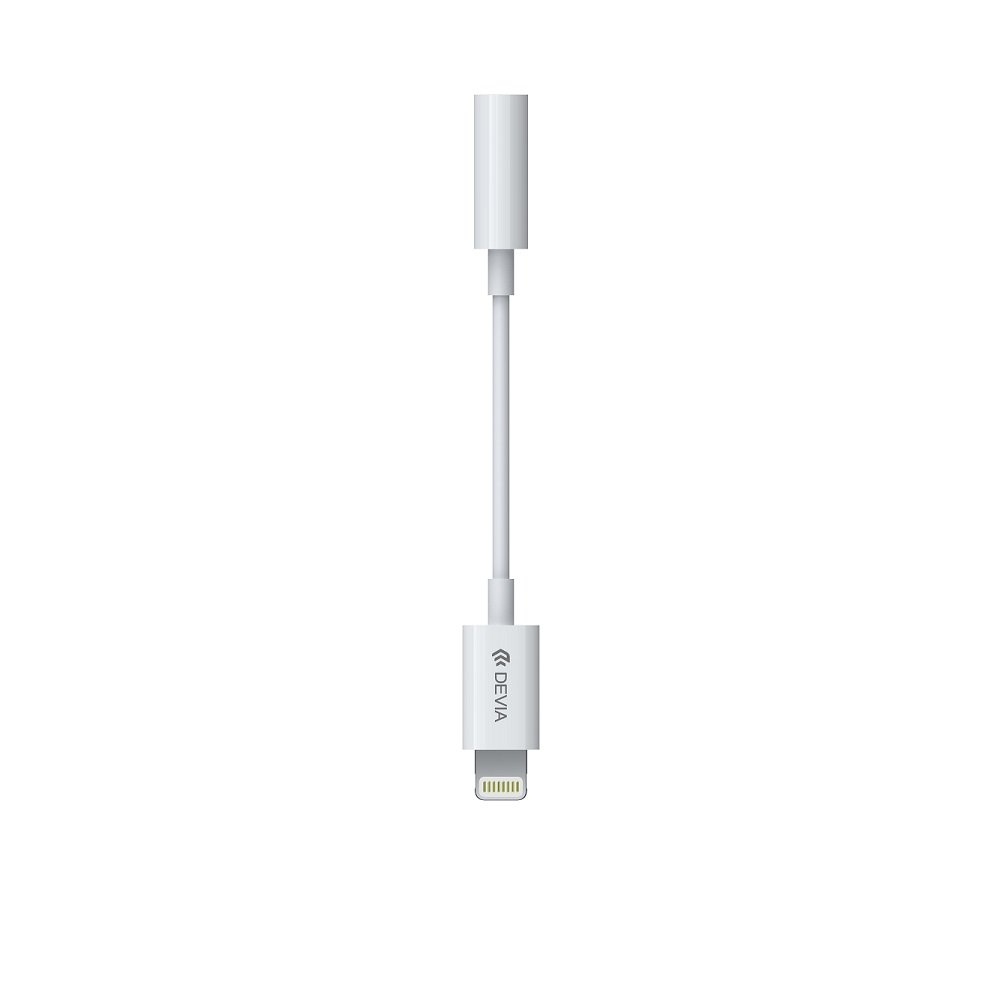 Devia adapter EC090 jack 3,5mm - Lightning white