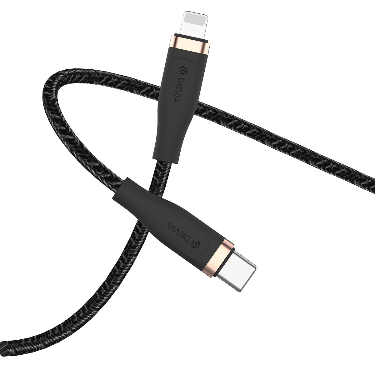 Devia cable Star EC418 PD USB-C – Lightning 1,5 m 27W 3A black