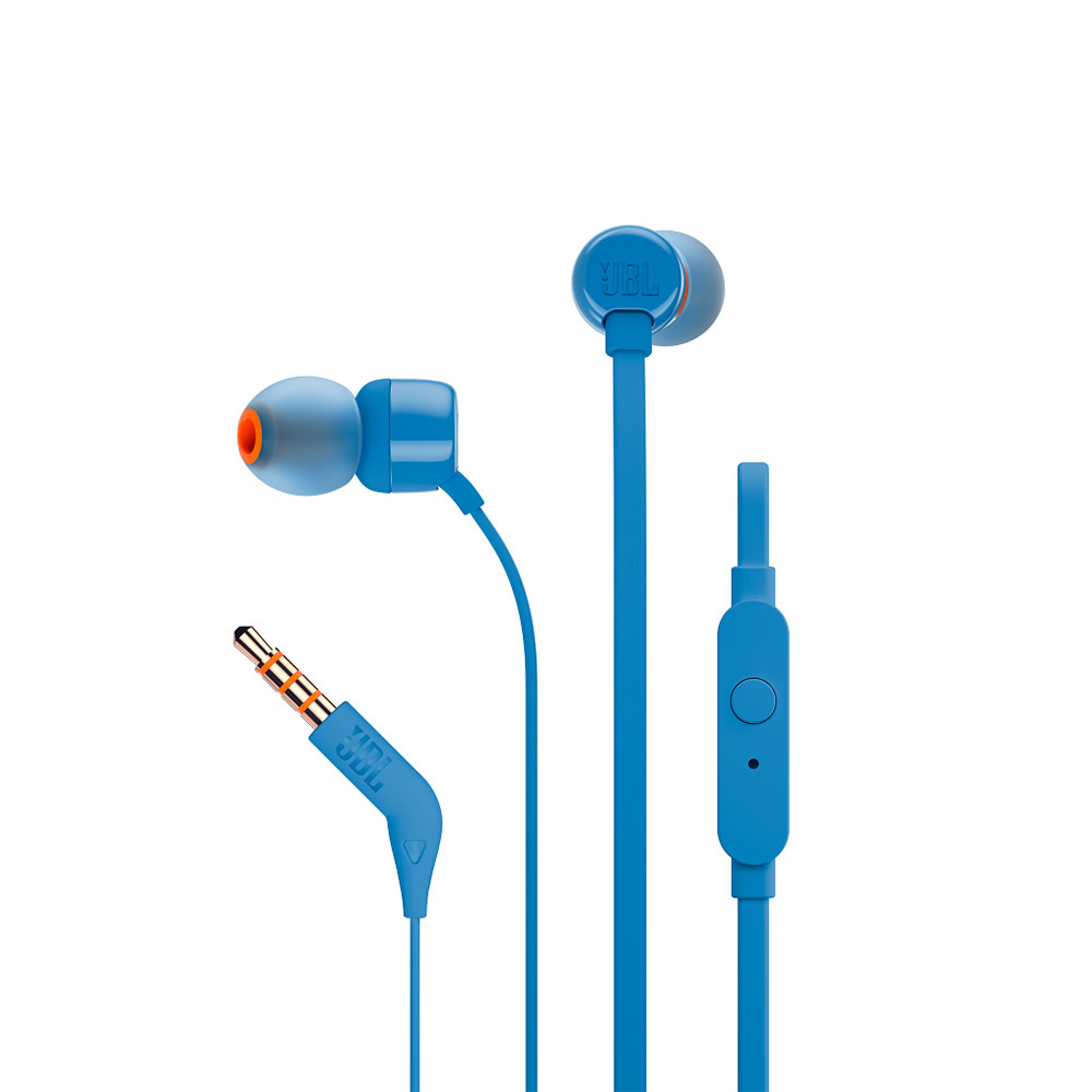 JBL T110 In-Ear Headset 3,5mm Blue