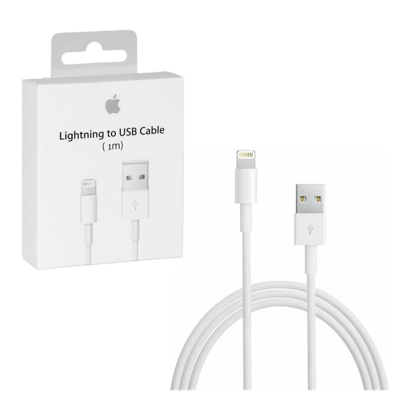 Apple USB-A to Lightning Cable Λευκό 1m (MD818ZM/A)