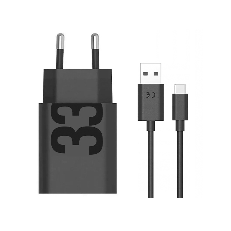 Motorola TurboPower 33W charger Black