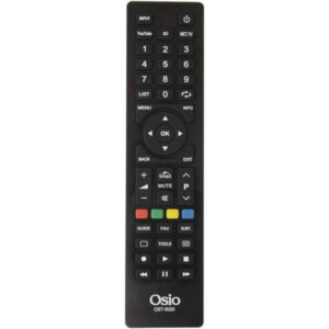 Osio OST-5020-6A Τηλεχειριστήριο για smart τηλεοράσεις Samsung, LG, Sony, Philips, Panasonic, Telefunken
