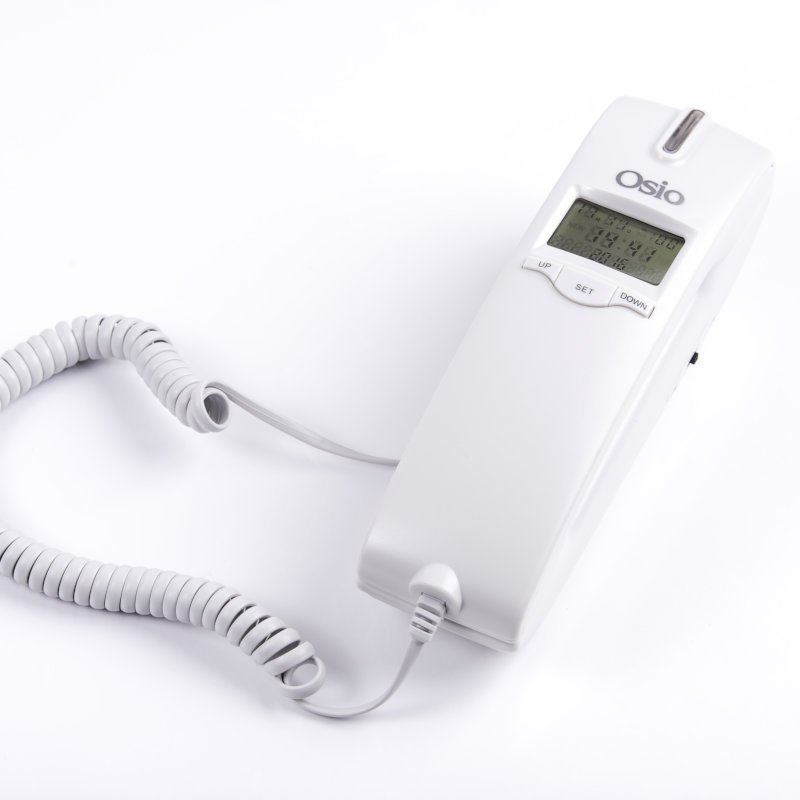 Osio OSW-4650W Λευκό Ενσύρματο τηλέφωνο γόνδολα με οθόνη