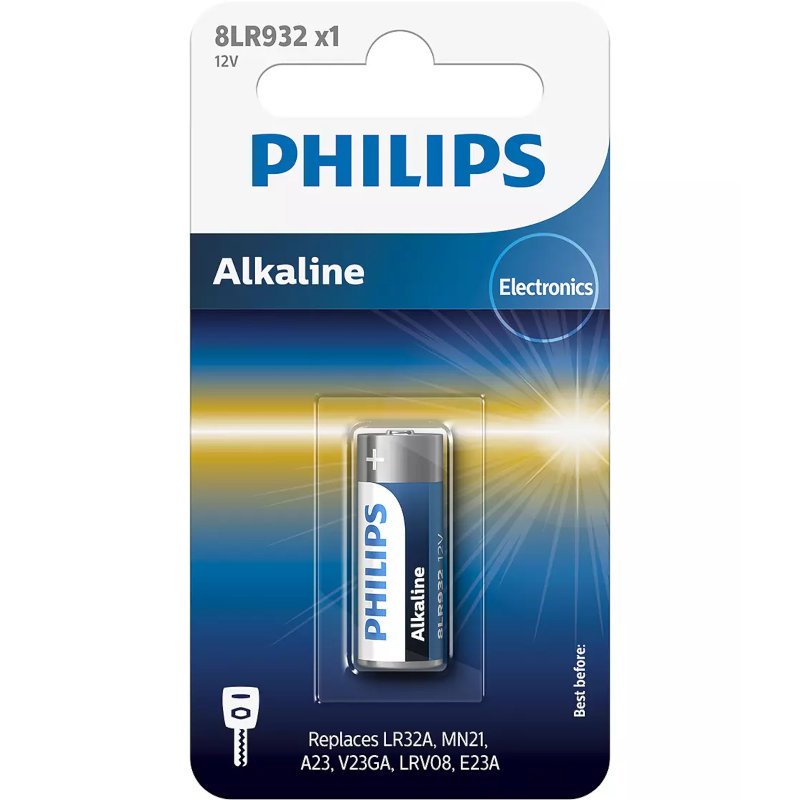 Philips 8LR932/01GRS Αλκαλική μπαταρία Α23 / 8LR932 / MN21 54 mAh 12 V