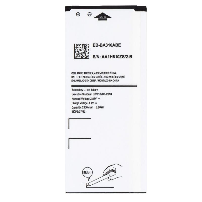 Samsung A310F Galaxy A3 (2016) - EB-BA310ABE Battery 2300mAh (OEM)