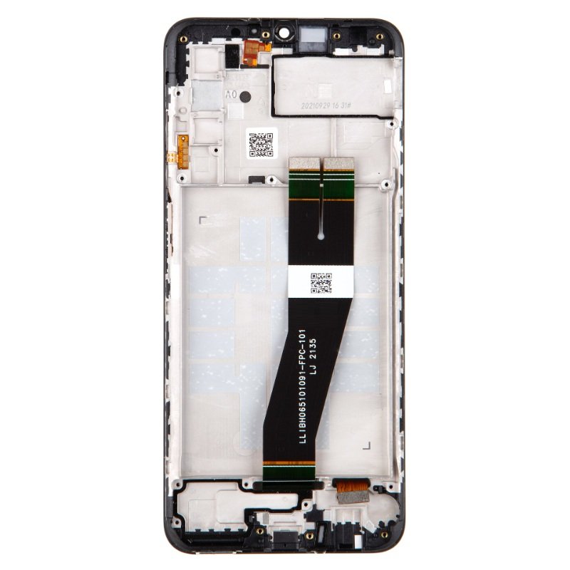 Samsung A037G Galaxy A03s - LCD display + Touch Unit Black (Service Pack)