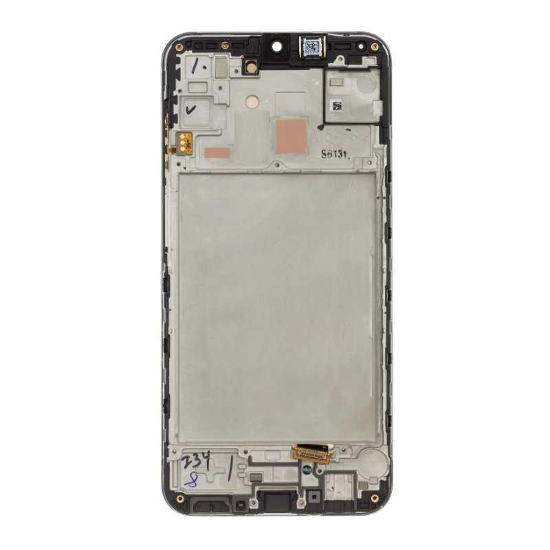 Samsung A155F Galaxy A15 4G / A156B Galaxy A15 5G - LCD display + Touch Unit + Front Cover Black (Service Pack)