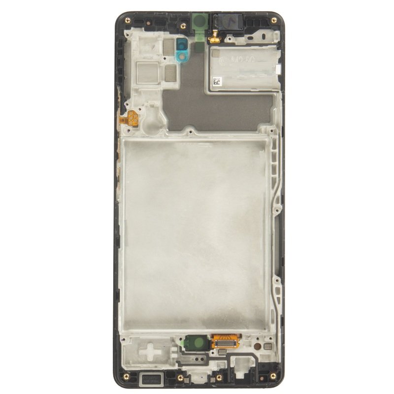 Samsung A426B Galaxy A42 5G - LCD display + Touch Unit + Front Cover Black (Service Pack)