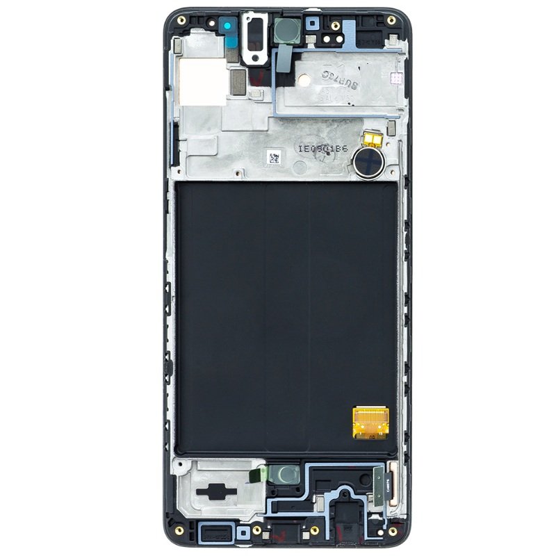 Samsung A515 Galaxy A51 - LCD display + Touch Unit Black (Service Pack)