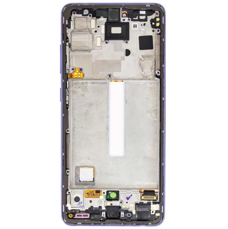 Samsung A528B Galaxy A52s 5G - LCD display + Touch Unit Light Violet (Service Pack)