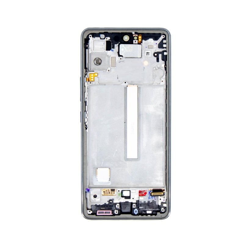 Samsung A536B Galaxy A53 5G - LCD display + Touch Unit + Front Cover Awesome Black (Service Pack)