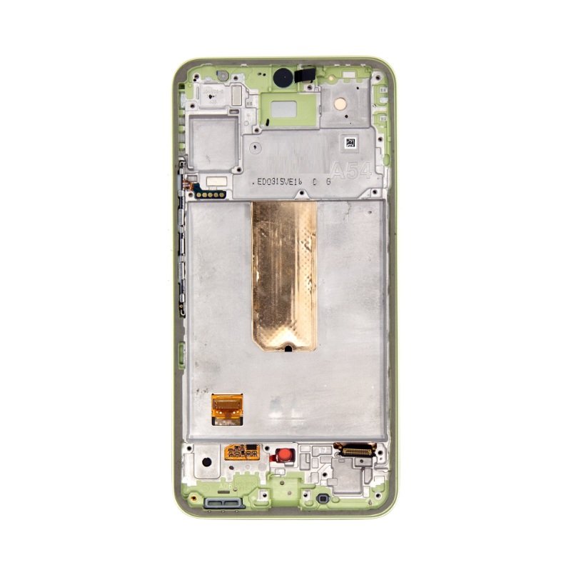 Samsung A546B Galaxy A54 5G - LCD display + Touch Unit + Front Cover Awesome Lime (Service Pack)