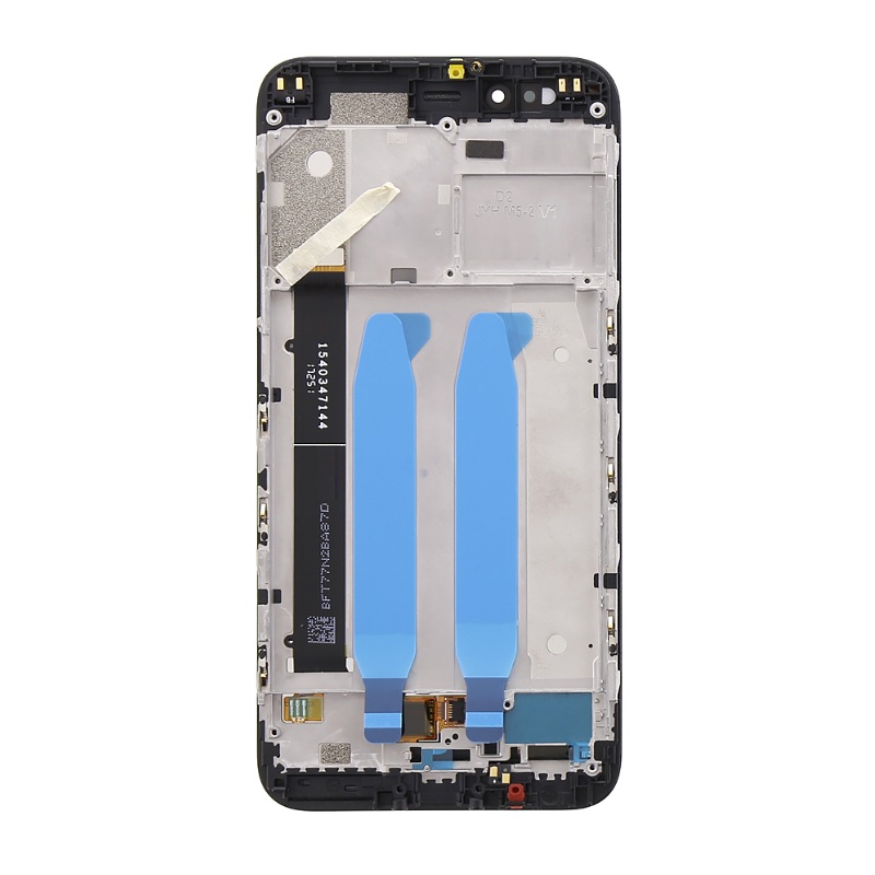 Xiaomi Mi A1 - LCD Display + Touch Unit + Front Cover Black (OEM)