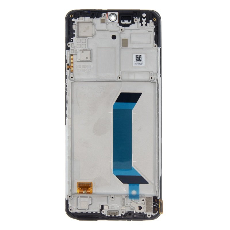 Xiaomi Poco X5 5G / Redmi Note 12 5G - LCD Display + Touch Unit + Front Cover Black (Service Pack)
