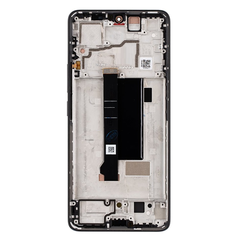 Xiaomi Poco X6 5G - LCD Display + Touch Unit + Front Cover Black (OEM)