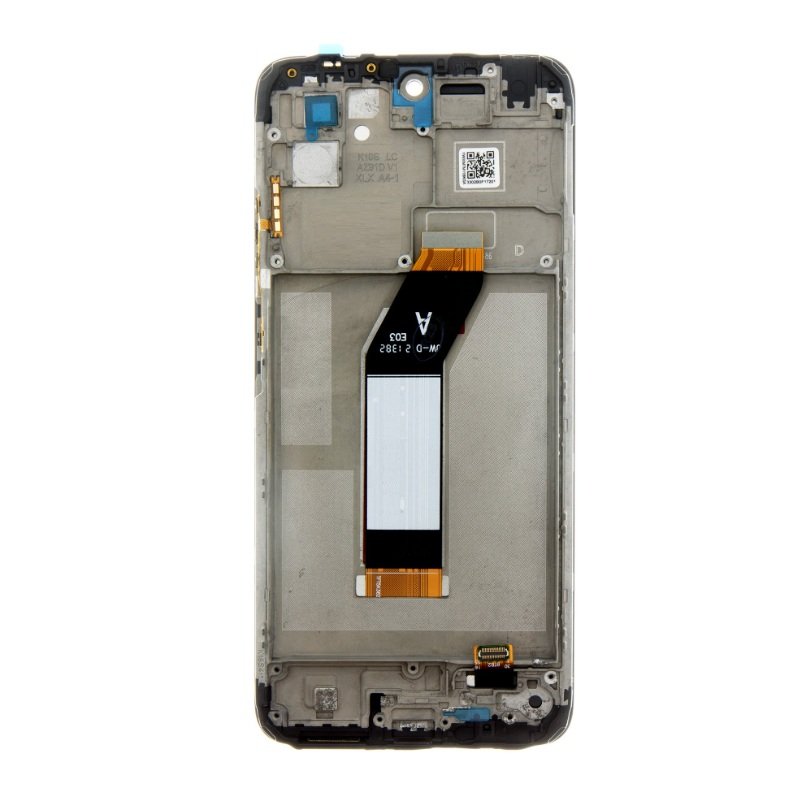 Xiaomi Redmi 10 (2022) - LCD Display + Touch Unit + Front Cover Black OEM
