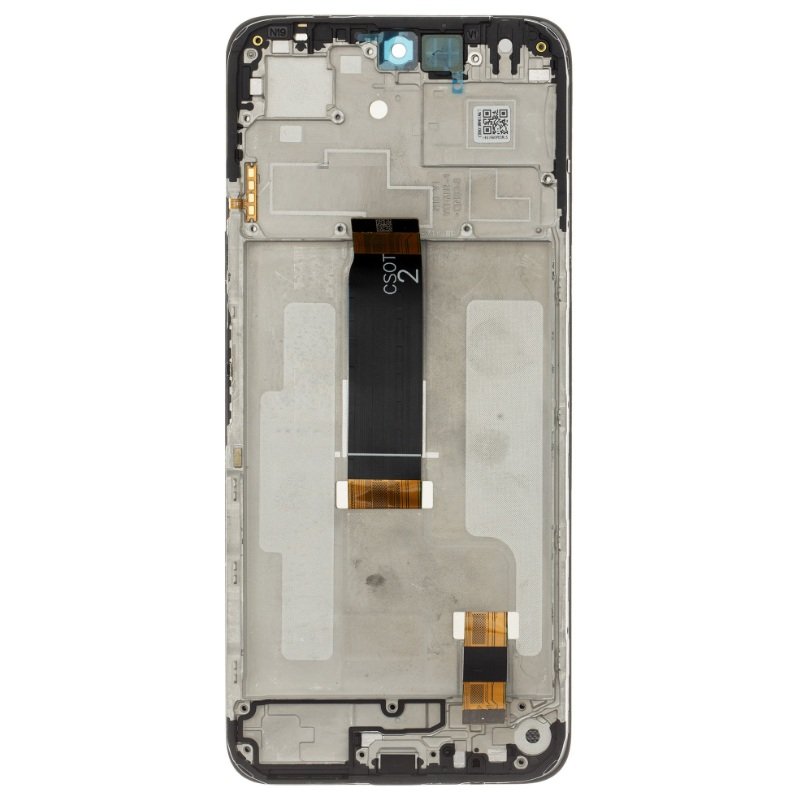 Xiaomi Redmi 13C / Redmi 13C 5G / Poco C65 - LCD Display + Touch Unit + Front Cover Black (Service Pack)