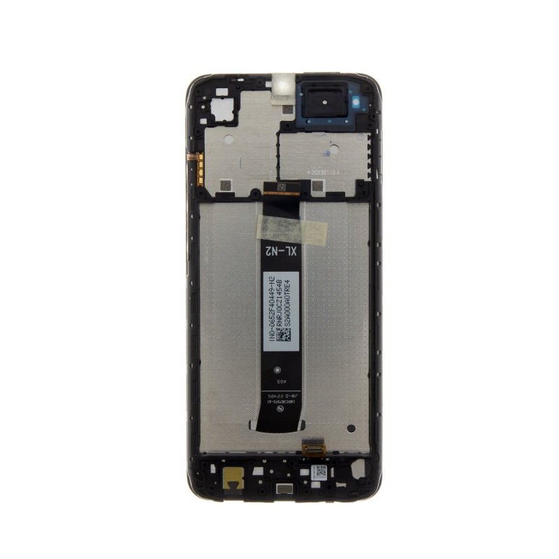 Xiaomi Redmi A2 / Redmi A2+ - LCD Display + Touch Unit + Front Cover Black (Service Pack)
