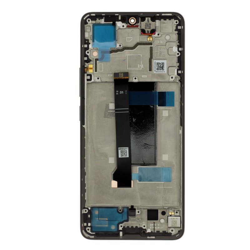 Xiaomi Redmi Note 13 Pro 5G - LCD Display + Touch Unit + Front Cover Black (Service Pack)
