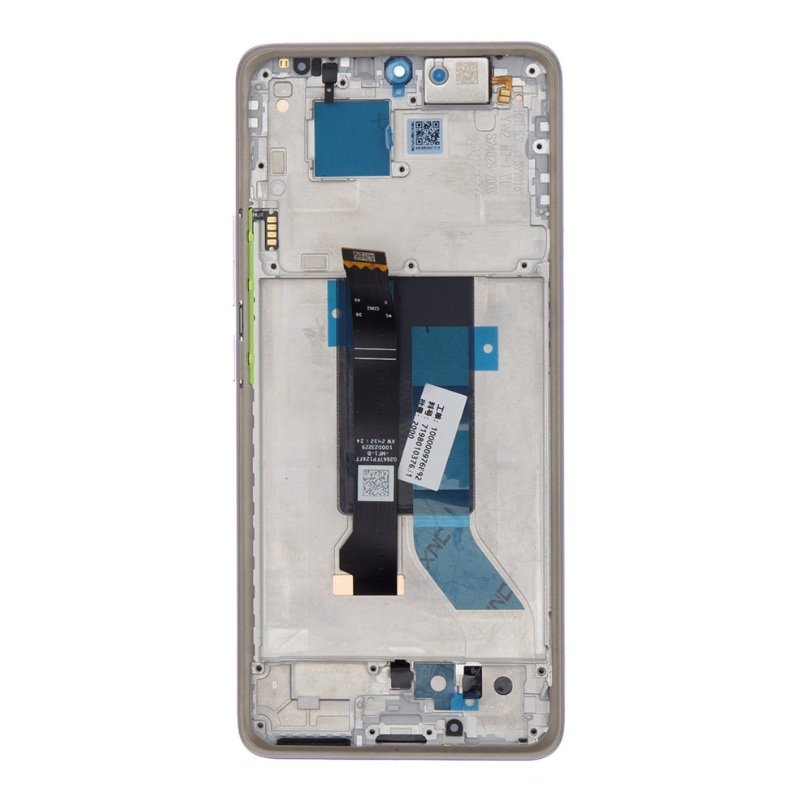 Xiaomi Redmi Note 14 Pro 5G - LCD Display + Touch Unit + Front Cover Purple (Service Pack)