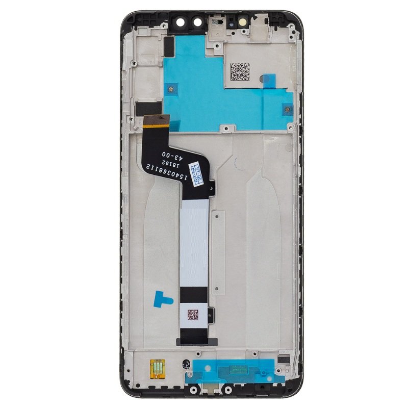 Xiaomi Redmi Note 6 Pro - LCD Display + Touch Unit + Front Cover Black OEM