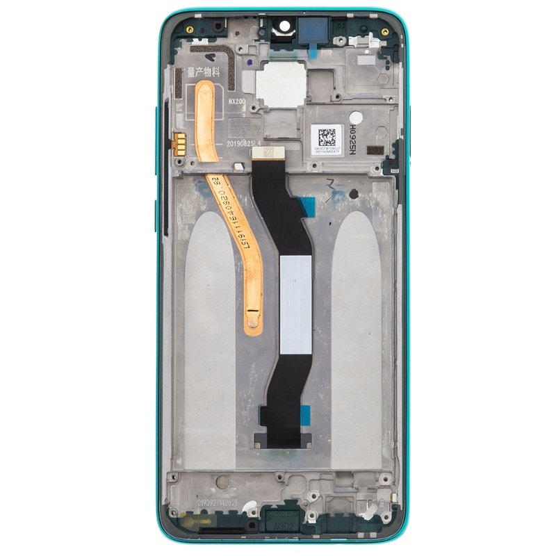 Xiaomi Redmi Note 8 Pro - LCD Display + Touch Unit + Front Cover Green OEM
