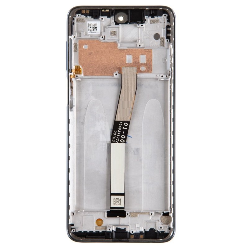 Xiaomi Redmi Note 9S - LCD Display + Touch Unit + Front Cover Tarnish (Service Pack)