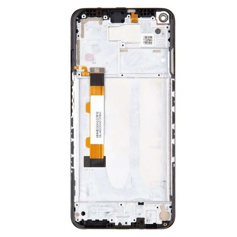 Xiaomi Redmi Note 9T - LCD Display + Touch Unit + Front Cover Black (Service Pack)