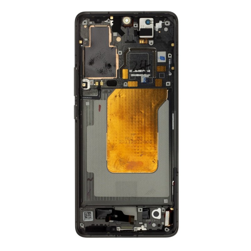 Xiaomi 13 Pro - LCD Display + Touch Unit + Front Cover for Ceramic Black (Service Pack)