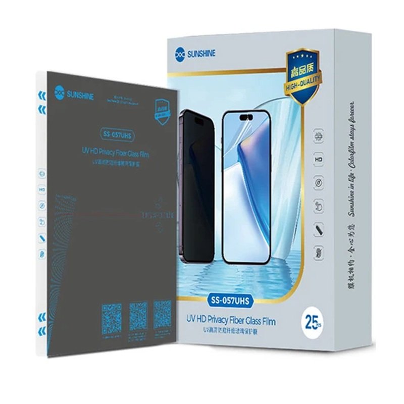 SUNSHINE SS-057UHS UV HD Privacy Fiber Glass Film 25Pcs
