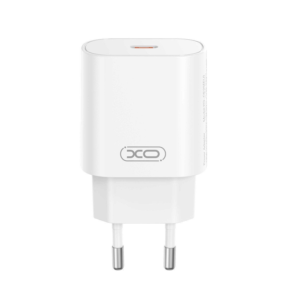 XO CE25 wall charger PD 25W 1x USB-C white