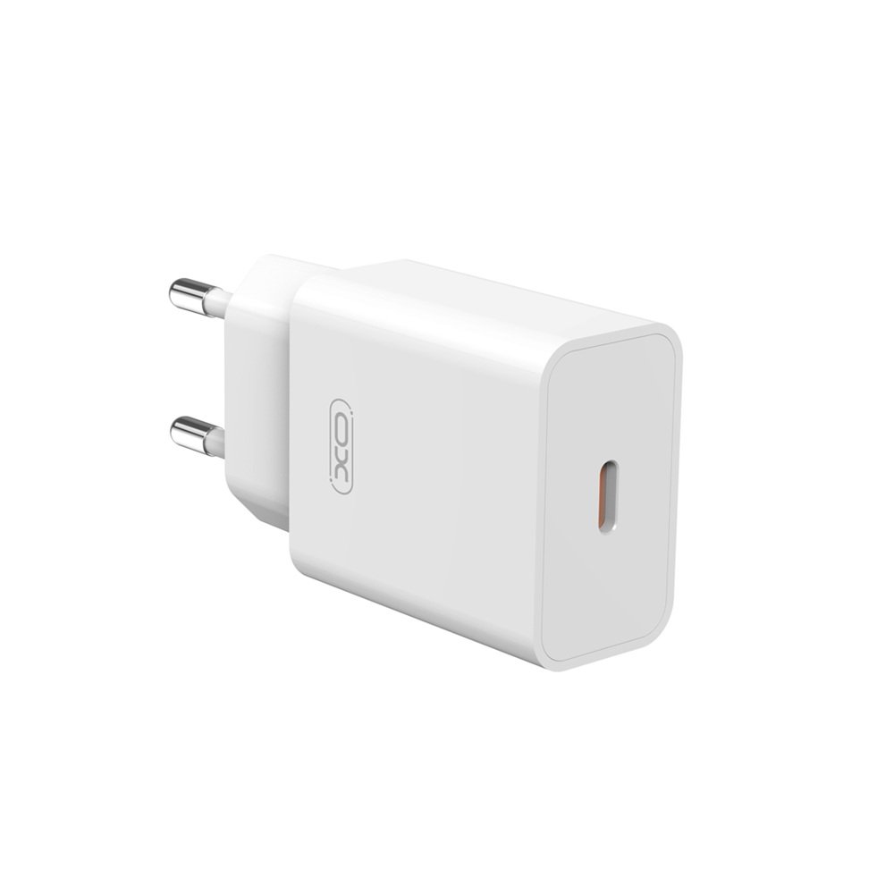 XO L126 Φορτιστής με Θύρα USB-C 20W Power Delivery Λευκός