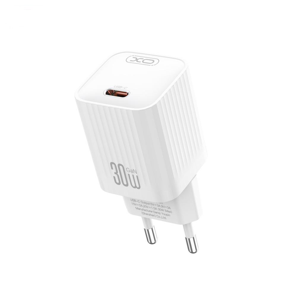 XO L148 wall charger 220V 30W USB-C white