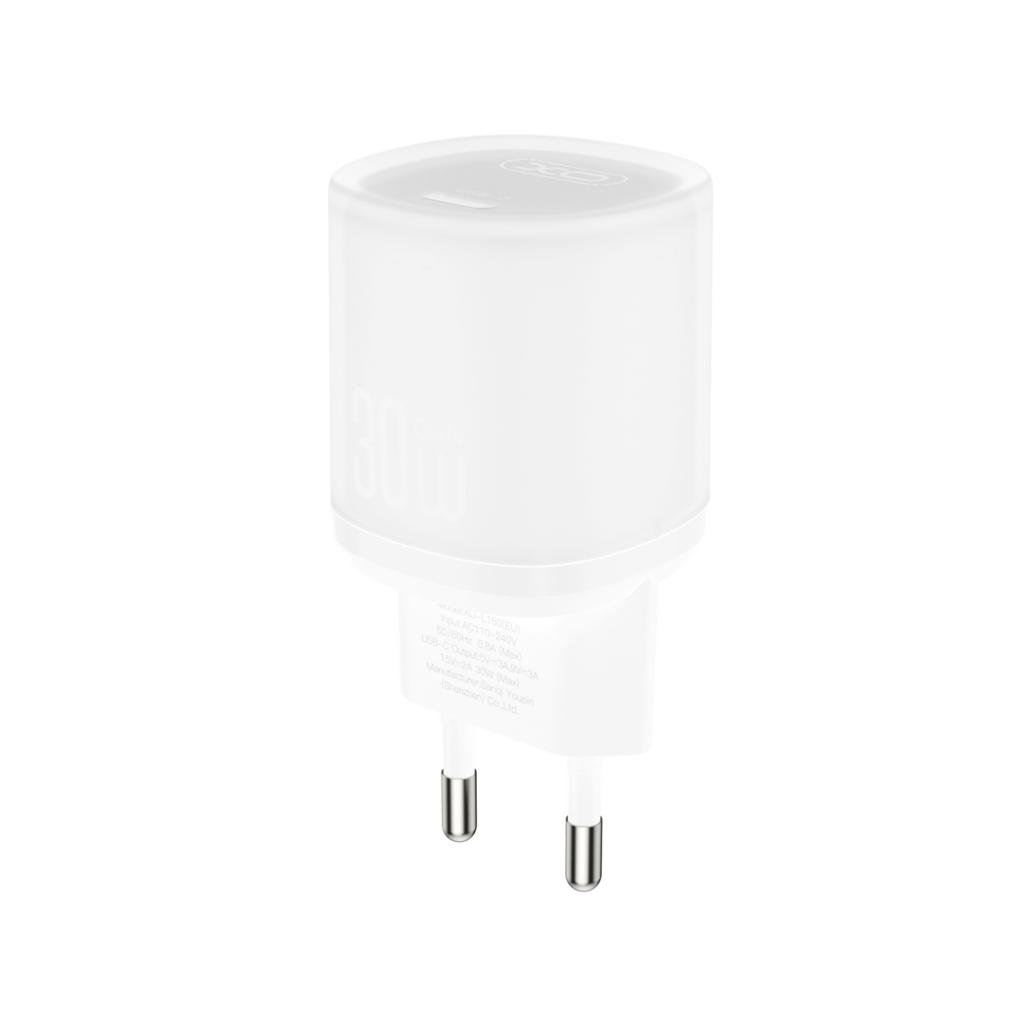XO L150 wall charger 220V 30W USB-C, white