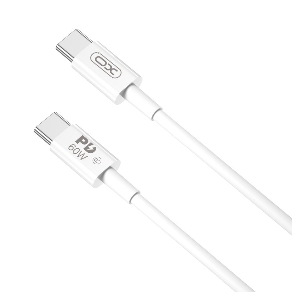 XO NB-Q190A cable PD USB-C - USB-C 1,0m 60W white